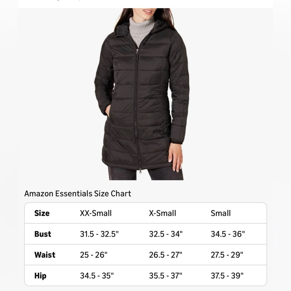 Amazon Essentials Women's Yellow Puffer Jacket - Picture 11 of 12
